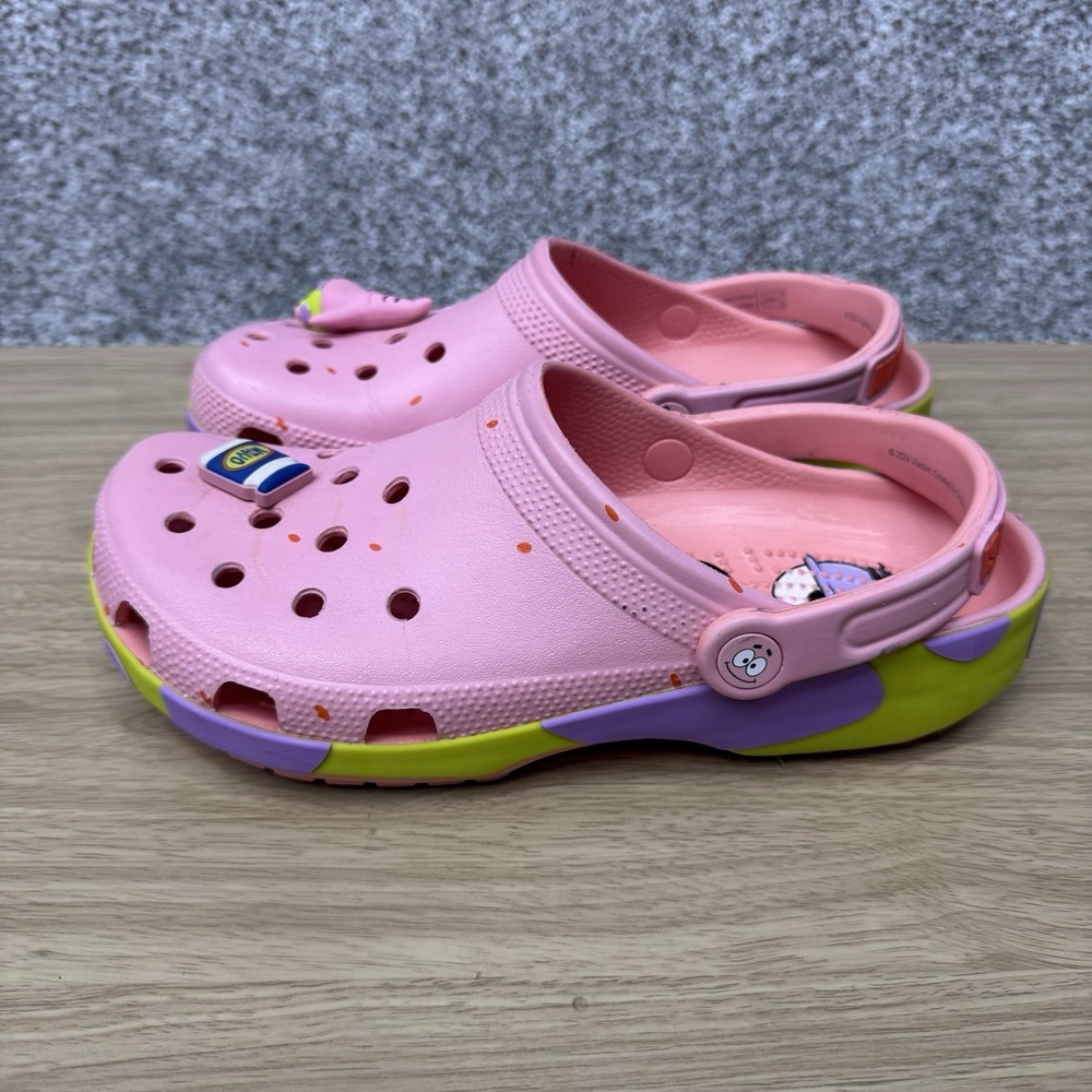 Patrick Star Crocs Classic Clog‎ Men's 8 Women's 10 SpongeBob SquarePants